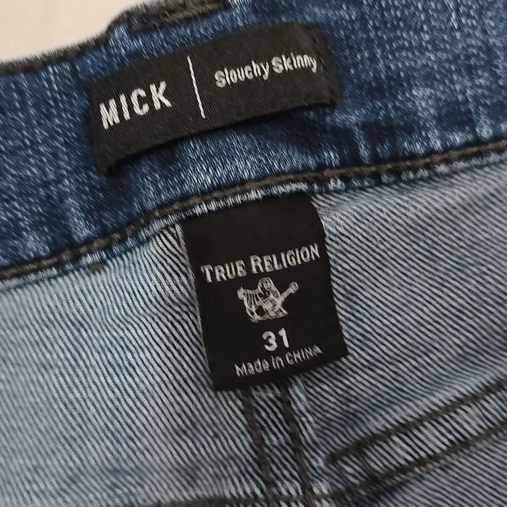 True Religion Mick Slouchy Skinny Jeans 31/30‎